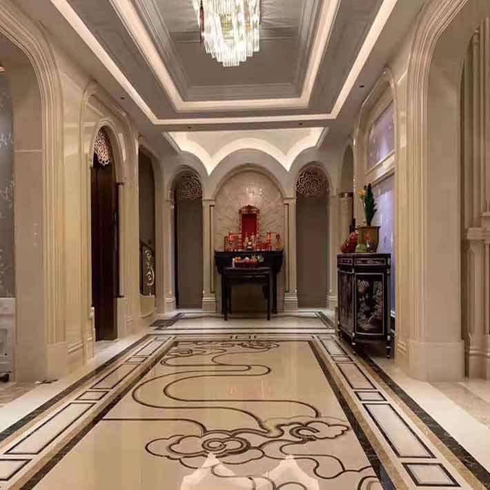 mẫu nền nhà dá marble hoa văn đep